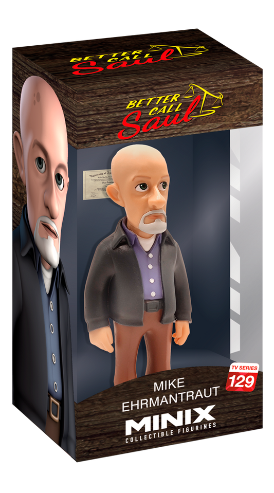 Better Call Saul Minix 5 Inch Collectible Figurine - Mike Ehrmantraut