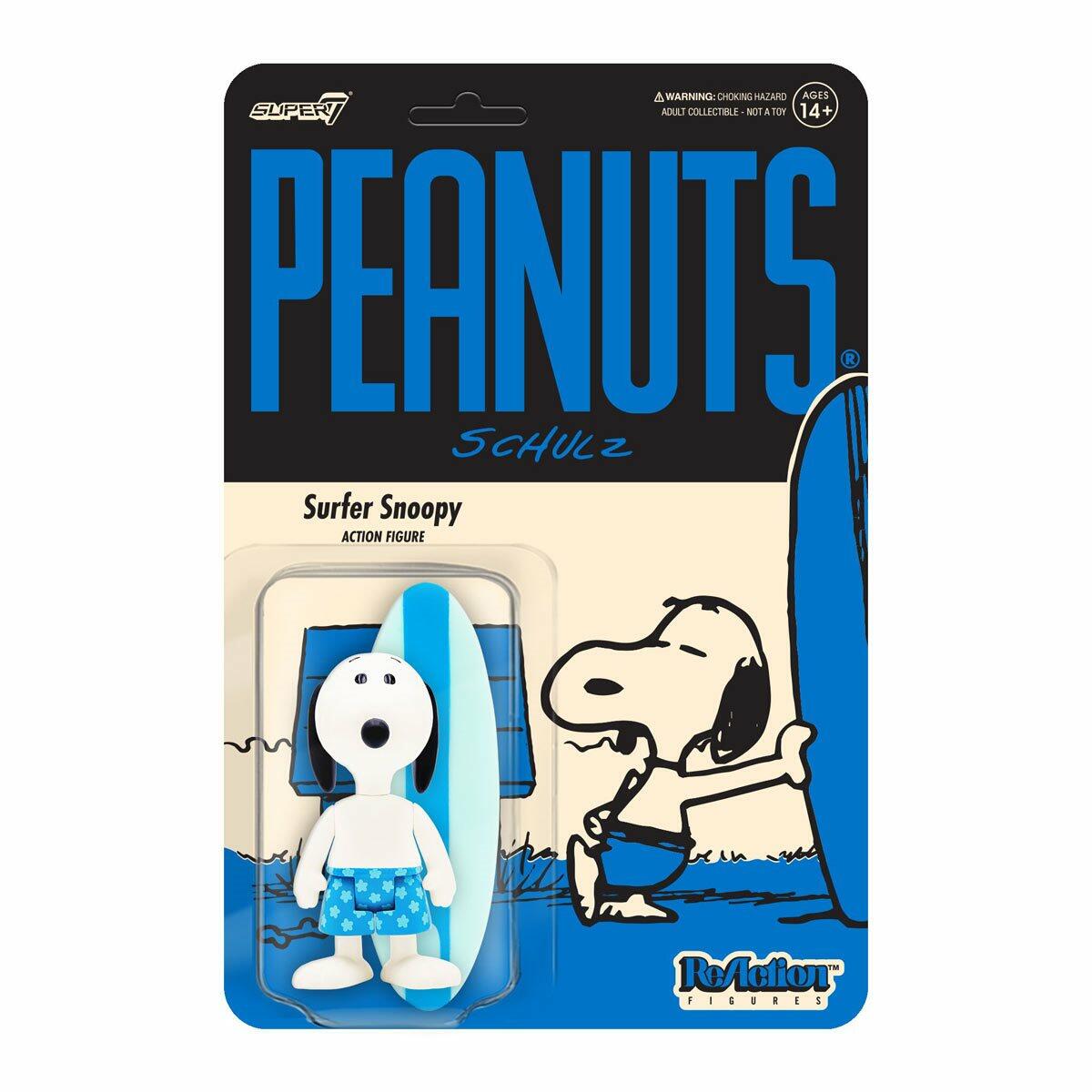 Peanuts Reaction Action Figure Wave 5 - Surfer Snoopy