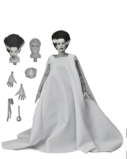 Universal Monsters Ultimate 7 Inch Scale Action Figure - Bride of Frankenstein (Black and White)