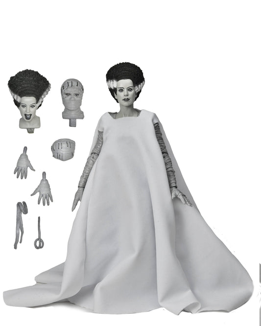 Universal Monsters Ultimate 7 Inch Scale Action Figure - Bride of Frankenstein (Black and White)