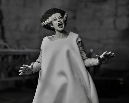 Universal Monsters Ultimate 7 Inch Scale Action Figure - Bride of Frankenstein (Black and White)