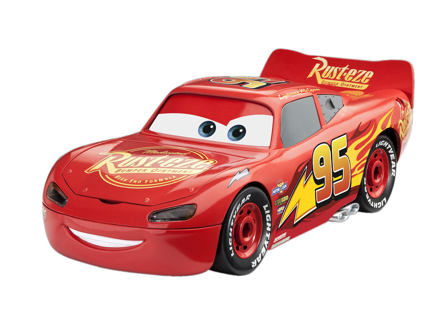 Revell Disney's Cars 1:20 Scale Build & Play Set- Lightning McQueen (Light and Sound)