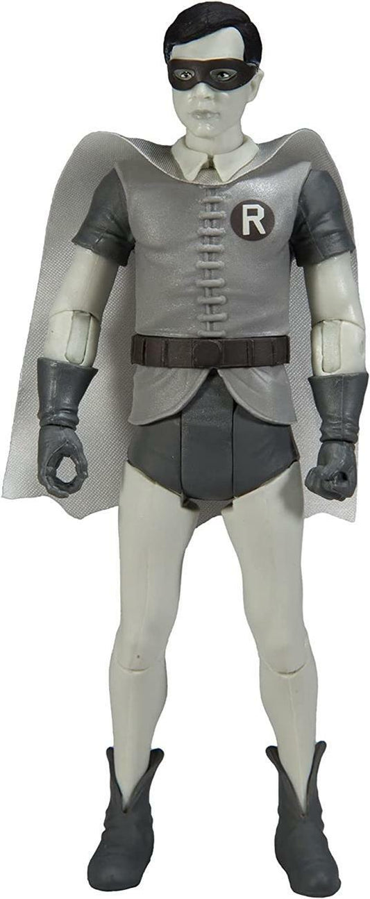 McFarlane DC Retro Batman 66 Action Figure Wave 5 - Robin (Black & White TV Variant)