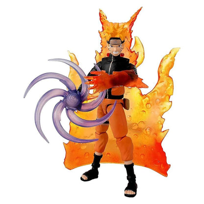 Naruto Shippuden Anime Heroes Beyond 6.5 Inch Action Figure - Naruto Uzumaki (Tailed Beast Cloak)