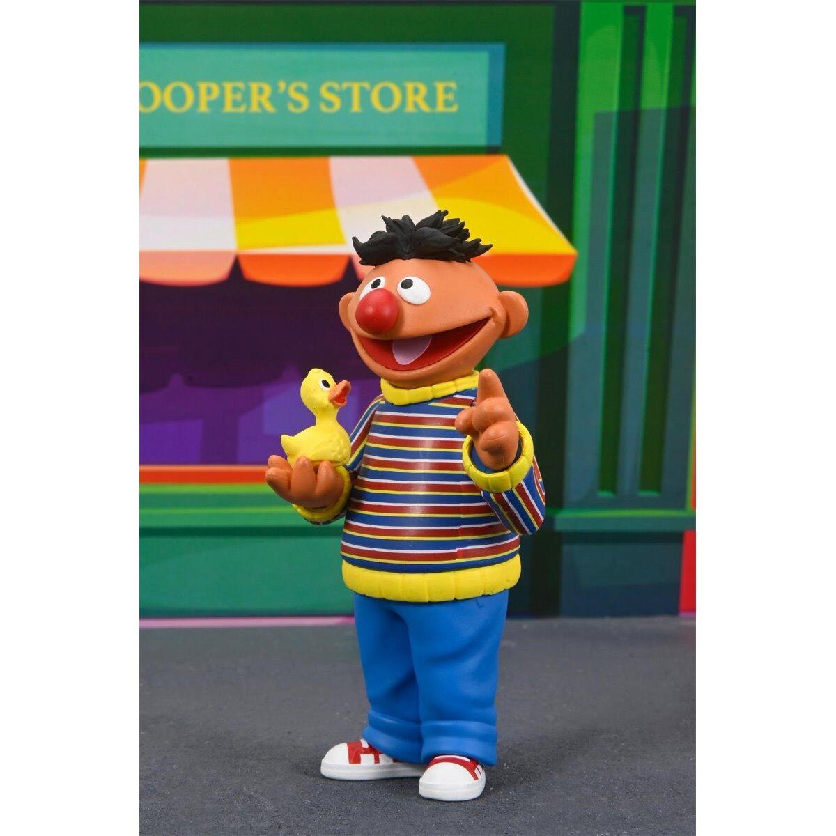 Sesame Street Toony Classics 6 Inch Scale Action Figure - Ernie