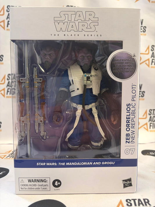 *PRE-ORDER Star Wars Black Series 6 Inch Deluxe Action Figure - Zeb Orrelios (First Edition)
