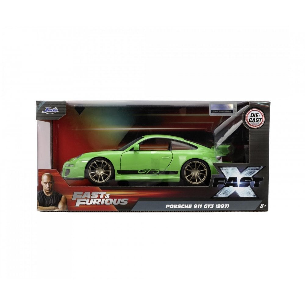 Fast & Furious X 1:24 Scale Jada Hollywood Rides Die Cast Vehicle - Porsche 911 GT3 (997)