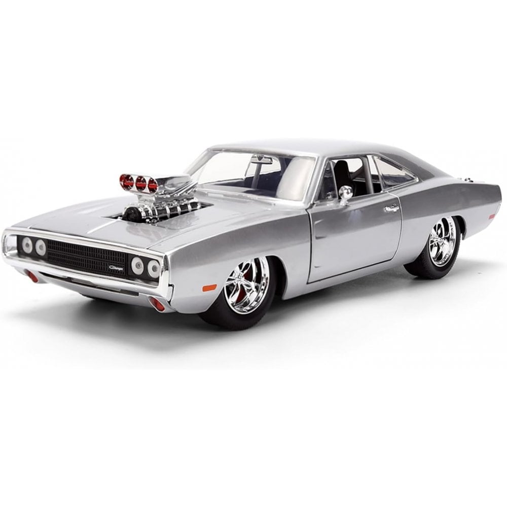 Fast & Furious 25th Anniversary 1:24 Scale Jada Hollywood Rides Die Cast Vehicle - Dom's 1970 Dodge Charger