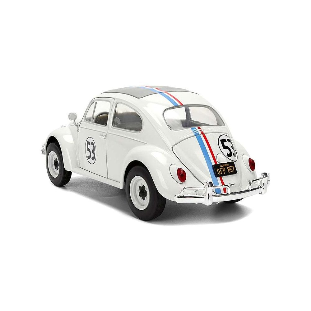 The Love Bug 1:24 Scale Jada Hollywood Rides Die Cast Vehicle - Herbie Volkswagen Beetle