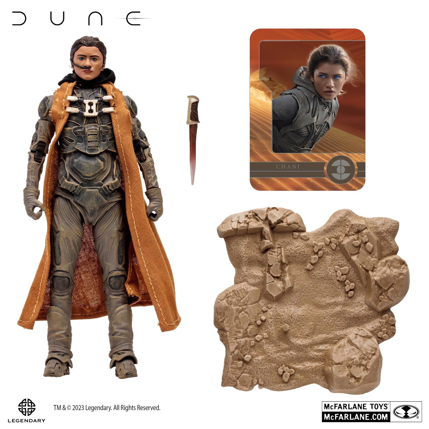 Dune: Part 2 Movie 7 Inch Scale Action Figure - Chani