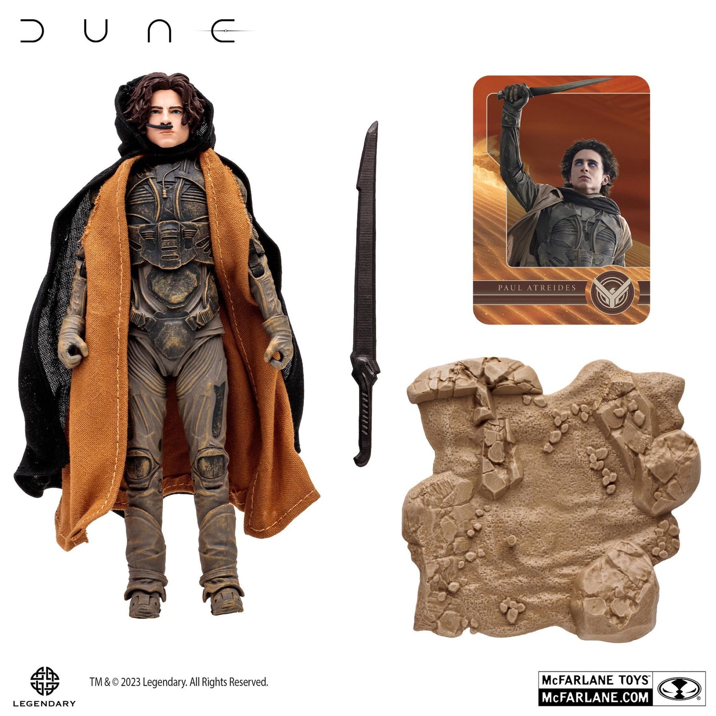 Dune: Part 2 Movie 7 Inch Scale Action Figure - Paul Atreides