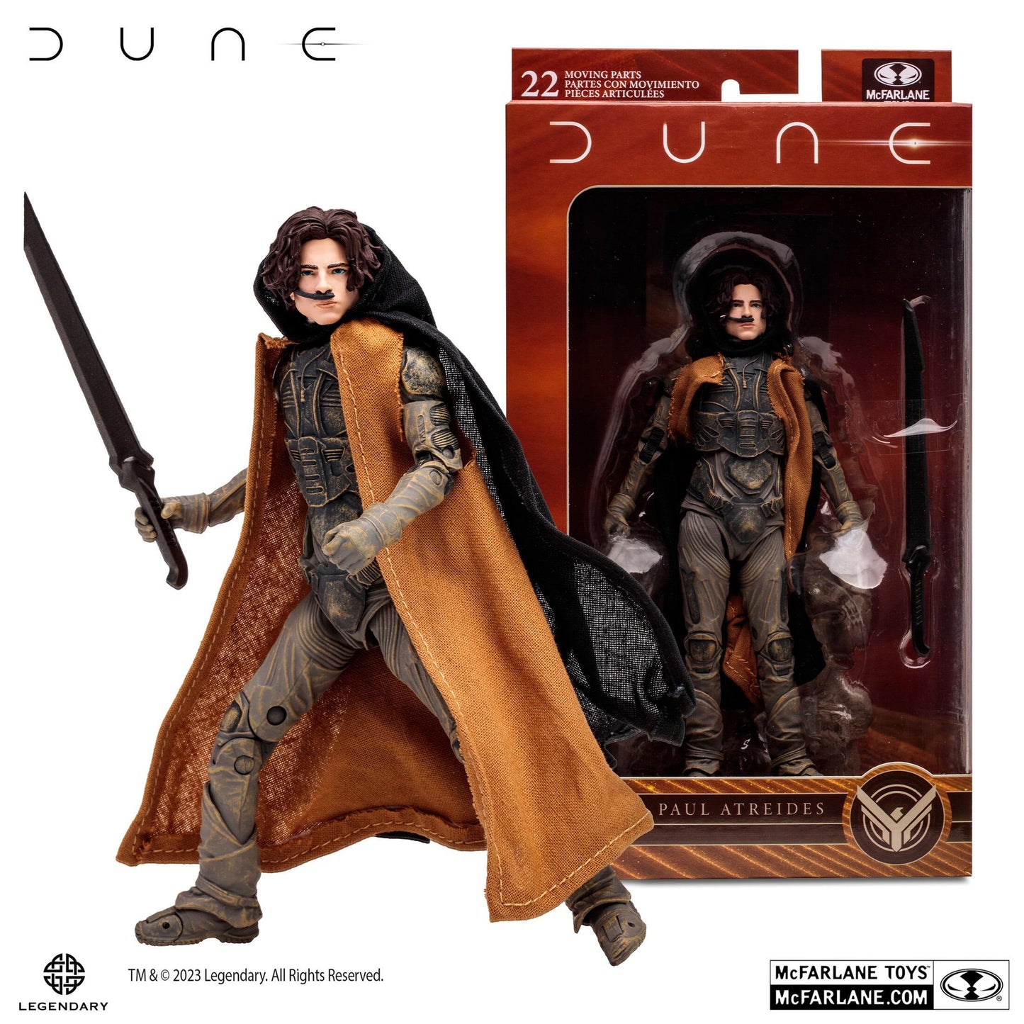 Dune: Part 2 Movie 7 Inch Scale Action Figure - Paul Atreides