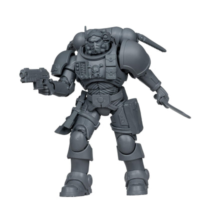 Warhammer 40,000 7 Inch Scale Action Figure Wave 11 - Ultramarines Lieutenant In Phobos Armour (AP)