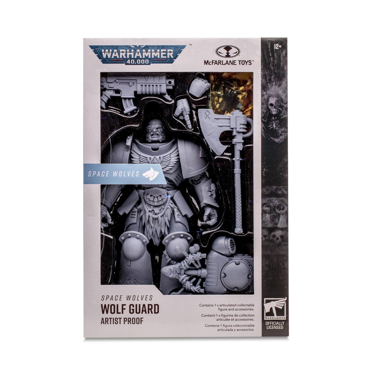 Warhammer 40,000 7 Inch Scale Action Figure - Space Wolves Wolf Guard (Artist Proof)