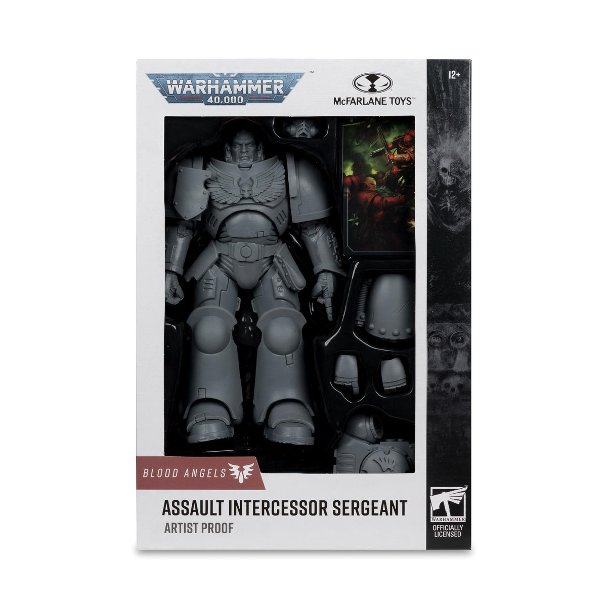 Warhammer 40,000 7 Inch Scale Action Figure Wave 11 - Blood Angels Assault Intercessor Sergeant (AP)