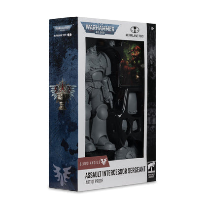 Warhammer 40,000 7 Inch Scale Action Figure Wave 11 - Blood Angels Assault Intercessor Sergeant (AP)