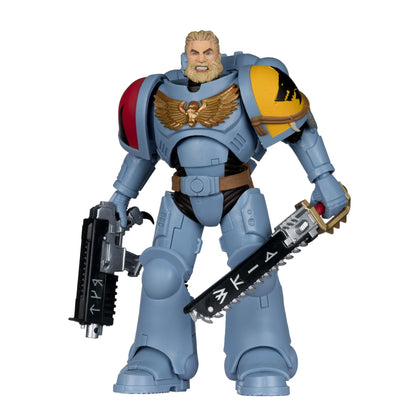 Warhammer 40000 7 Inch Action Figure Wave 12 - Space Wolves Grey Hunter