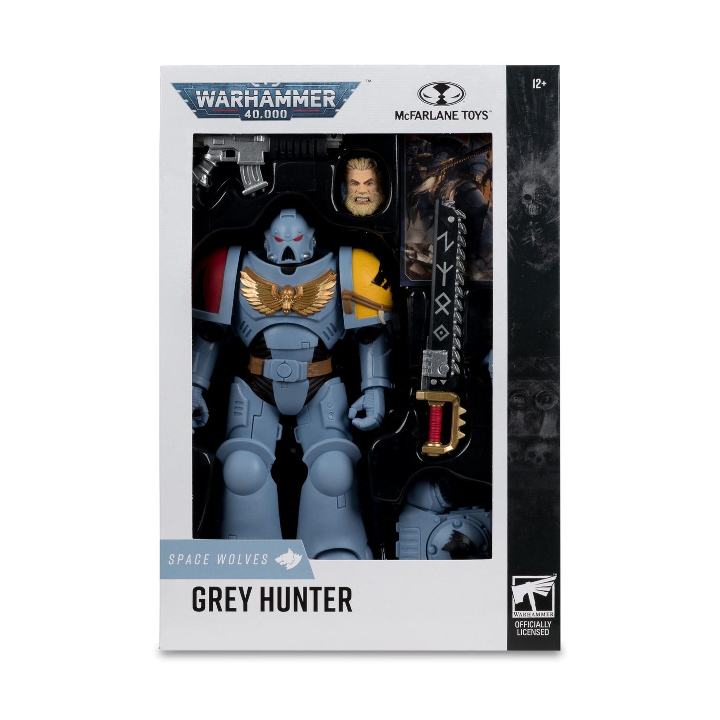 Warhammer 40000 7 Inch Action Figure Wave 12 - Space Wolves Grey Hunter