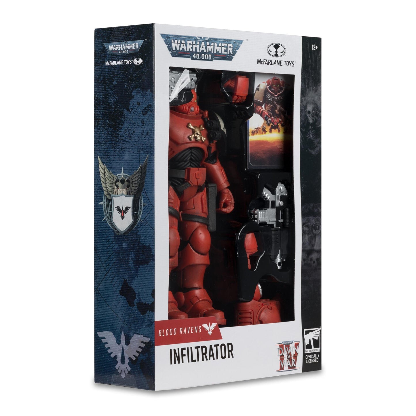 Warhammer 40000 7 Inch Action Figure Wave 12 - Blood Ravens Infiltrator