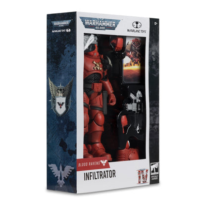 Warhammer 40000 7 Inch Action Figure Wave 12 - Blood Ravens Infiltrator