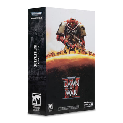 Warhammer 40000 7 Inch Action Figure Wave 12 - Blood Ravens Infiltrator