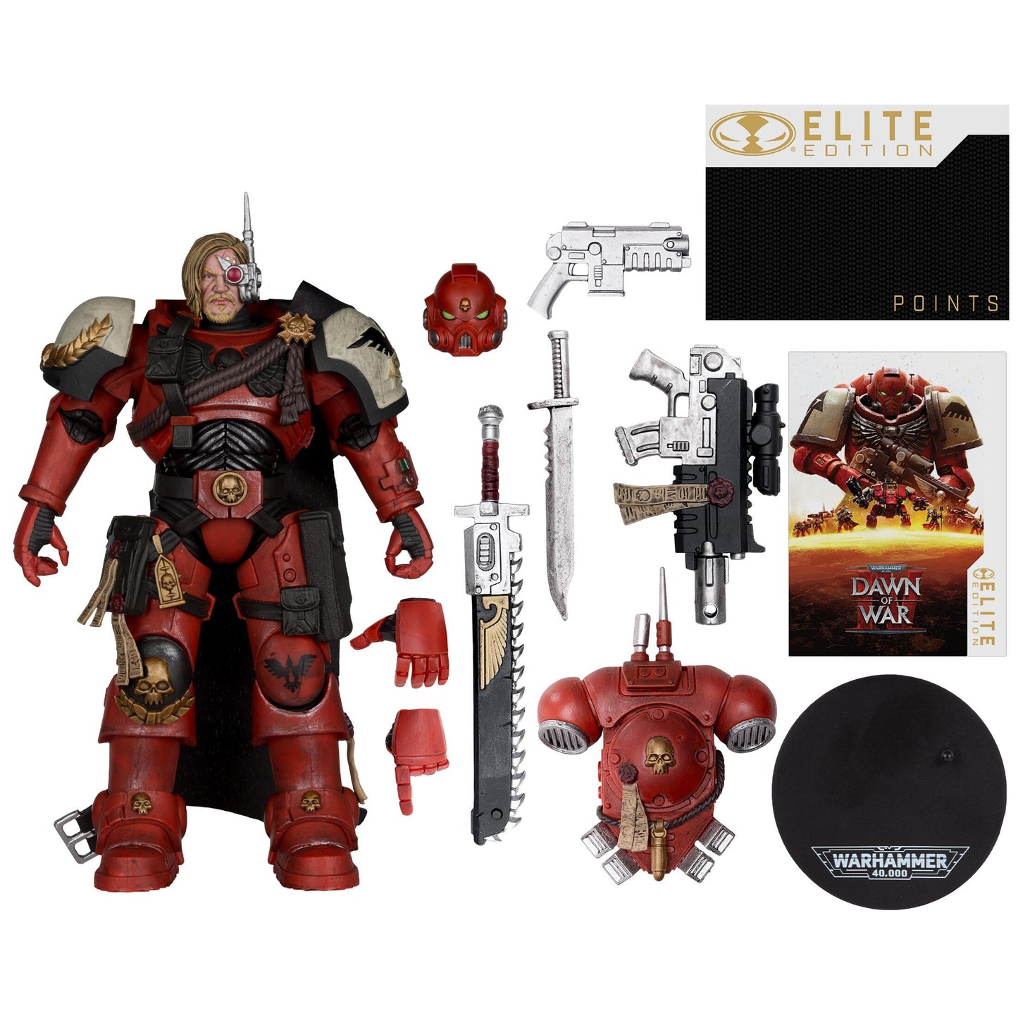 McFarlane Warhammer: Dawn of War 4 Elite Edition 7 Inch Action Figure - Captain Cyrus