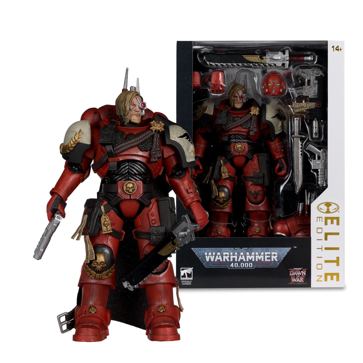 McFarlane Warhammer: Dawn of War 4 Elite Edition 7 Inch Action Figure - Captain Cyrus