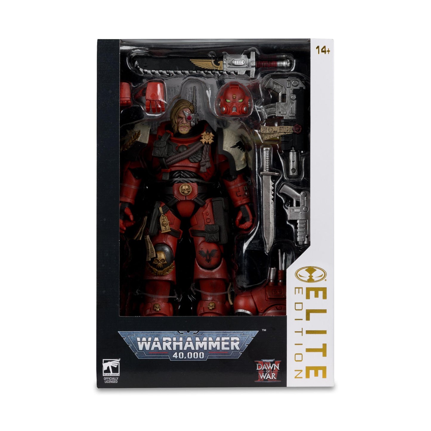 McFarlane Warhammer: Dawn of War 4 Elite Edition 7 Inch Action Figure - Captain Cyrus