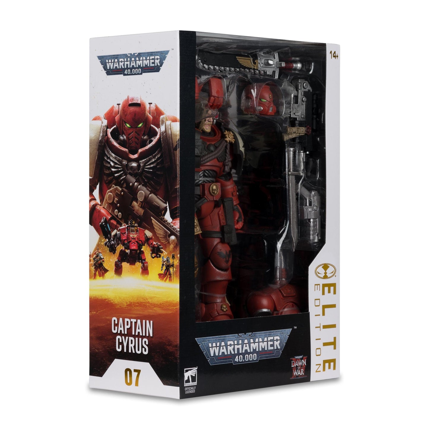 McFarlane Warhammer: Dawn of War 4 Elite Edition 7 Inch Action Figure - Captain Cyrus