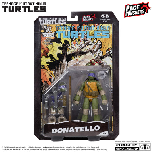 Teenage Mutant Ninja Turtles Page Punchers 5 Inch Action Figure w/ Comic Wave 1 - Donatello