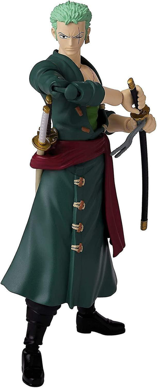 One Piece Anime Heroes 6.5 Inch Scale Action Figure - Roronoa Zoro