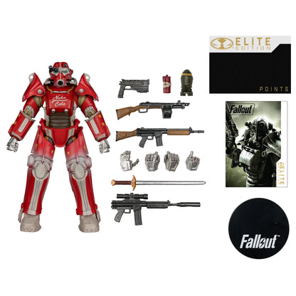 PRE-ORDER McFarlane Fallout Elite Edition 7 Inch Action Figure - T-45 Nuka Cola Power Armour