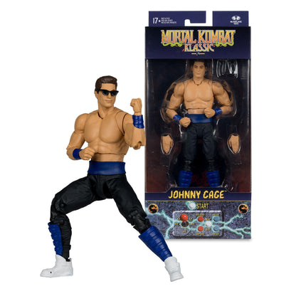 Mortal Kombat Klassics 7 Inch Action Figure Wave 4 - Johnny Cage