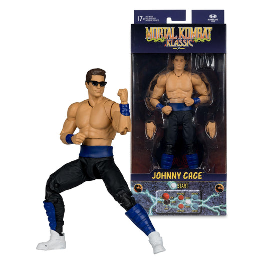 Mortal Kombat Klassics 7 Inch Action Figure Wave 4 - Johnny Cage