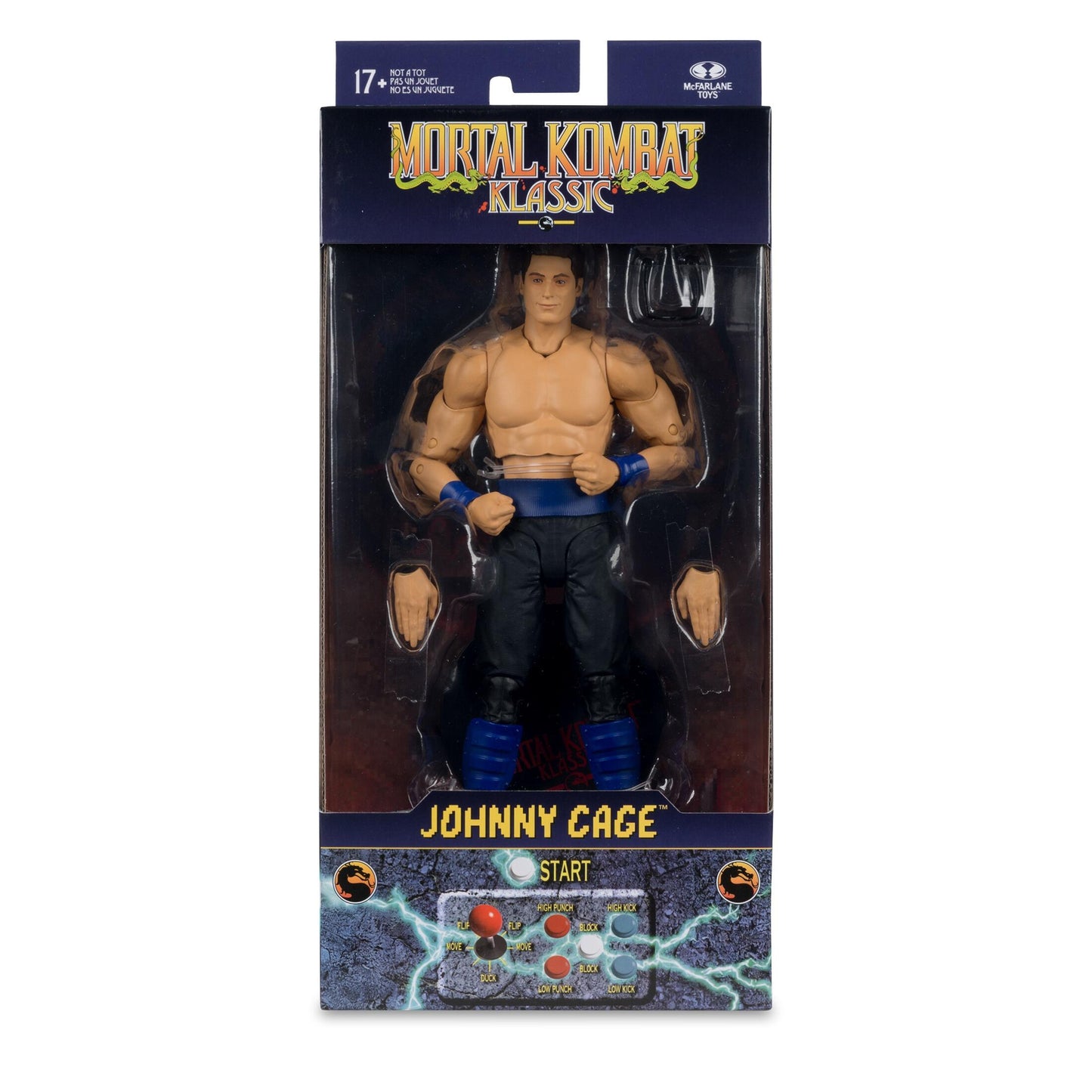 Mortal Kombat Klassics 7 Inch Action Figure Wave 4 - Johnny Cage