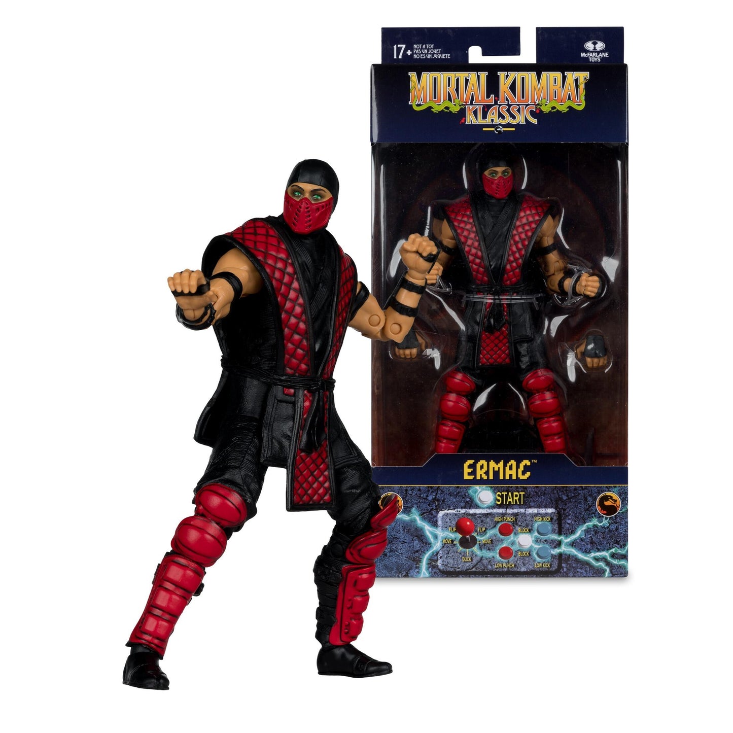 Mortal Kombat Klassics 7 Inch Action Figure Wave 4 - Ermac