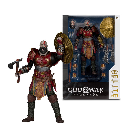*PRE-ORDER McFarlane God Of War Ragnarok Elite Edition 7 Inch Action Figure - Kratos (Ares Armour)