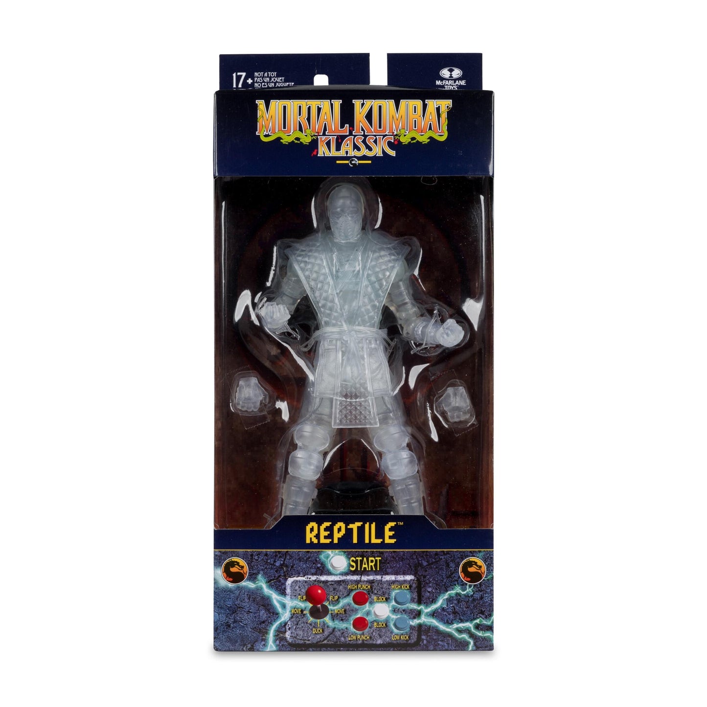 *PRE-ORDER Mortal Kombat Klassics 7 Inch Action Figure Wave 5 - Reptile (Invisible)
