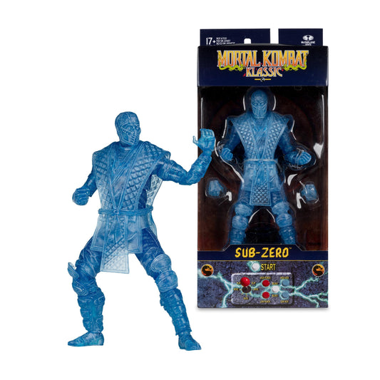 *PRE-ORDER Mortal Kombat Klassics 7 Inch Action Figure Wave 5 - Sub-Zero (Ice Clone)