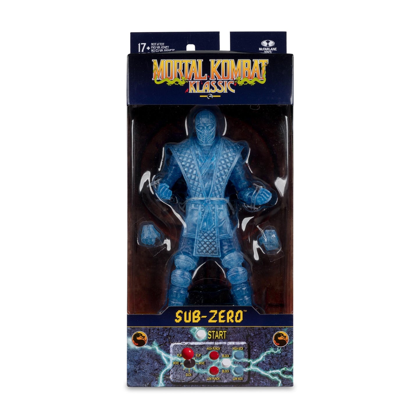 *PRE-ORDER Mortal Kombat Klassics 7 Inch Action Figure Wave 5 - Sub-Zero (Ice Clone)