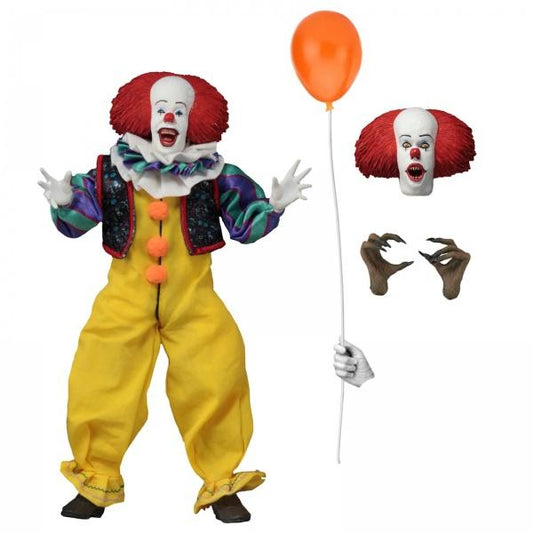 IT Ultimate Pennywise 1990 Clothed Action Action Figure