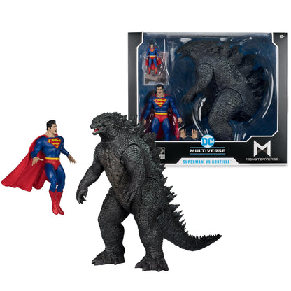 DC Justice League Monsterverse Action Figure 2-pack - Superman vs Godzilla