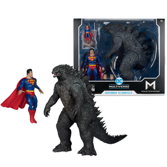 DC Justice League Monsterverse Action Figure 2-pack - Superman vs Godzilla