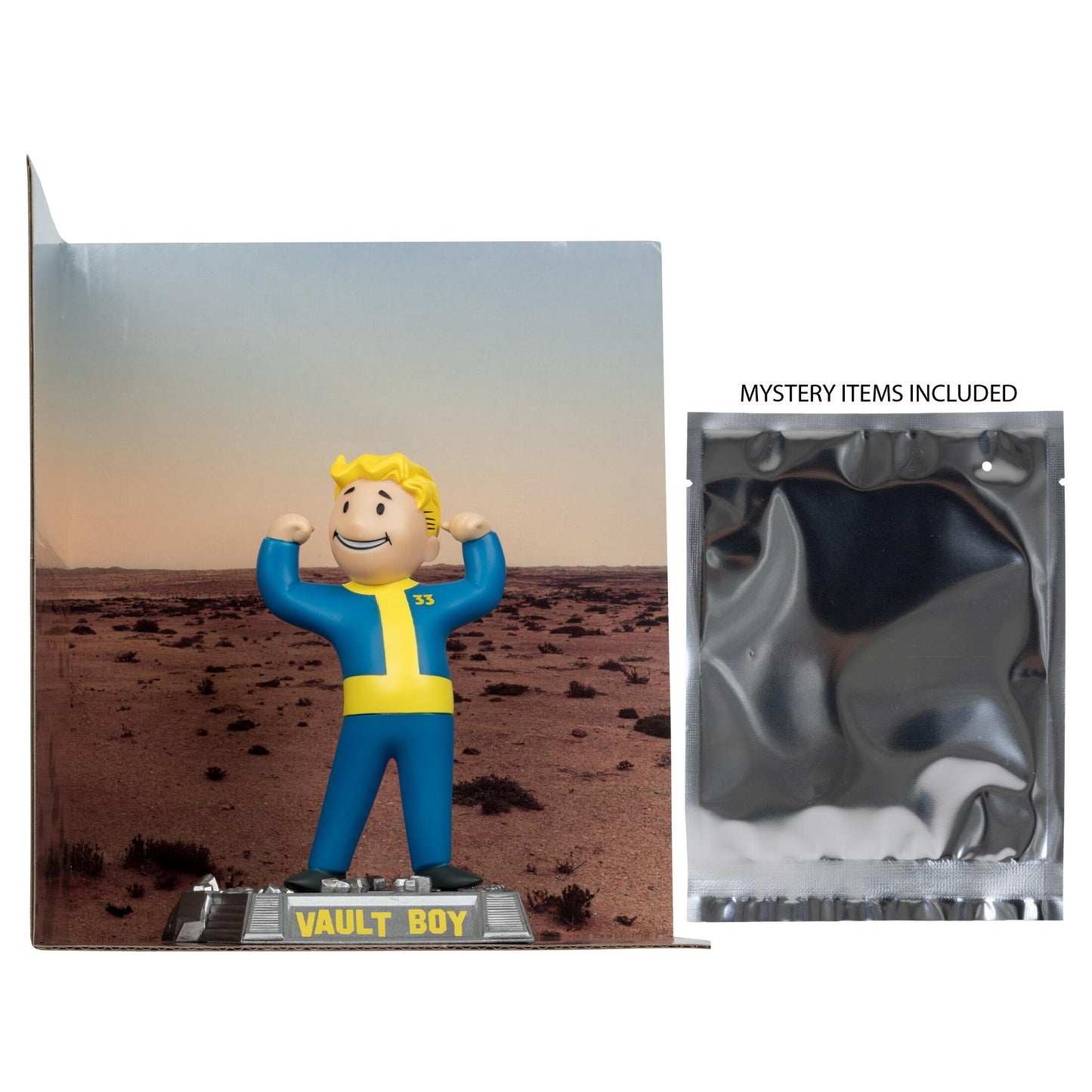 Fallout (Amazon Show) Movie Maniacs 6 Inch Posed Figure - Vault Boy (Version 1)