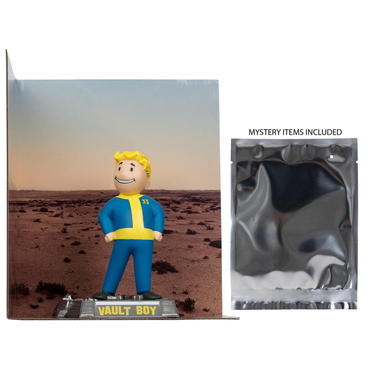 Fallout (Amazon Show) Movie Maniacs 6 Inch Posed Figure - Vault Boy (Version 2)