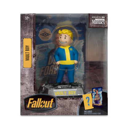 Fallout (Amazon Show) Movie Maniacs 6 Inch Posed Figure - Vault Boy (Version 2)