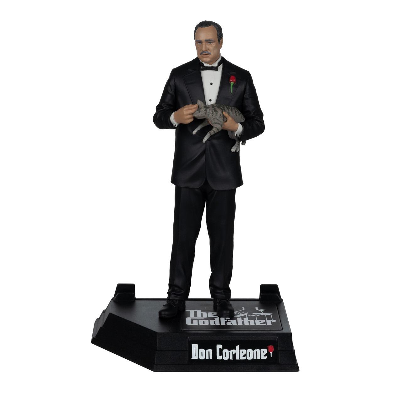 The Godfather Movie Maniacs 6 Inch Posed Figure - Don Vito Corleone