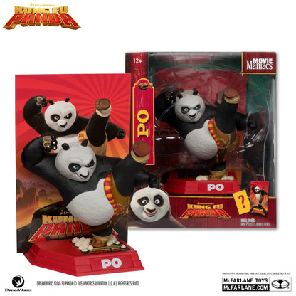 Kung Fu Panda Movie Maniacs 6 Inch Posed Figure - Po
