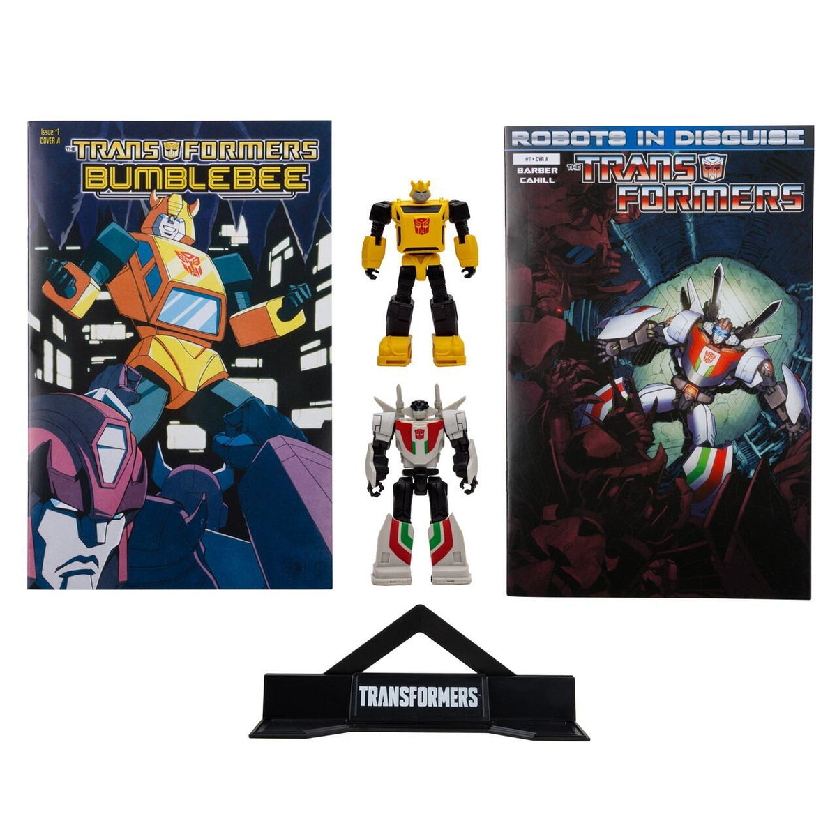 Transformers Page Punchers 3 Inch Action Figure 2-Pack With Comic - Bumblebee & Wheeljack
