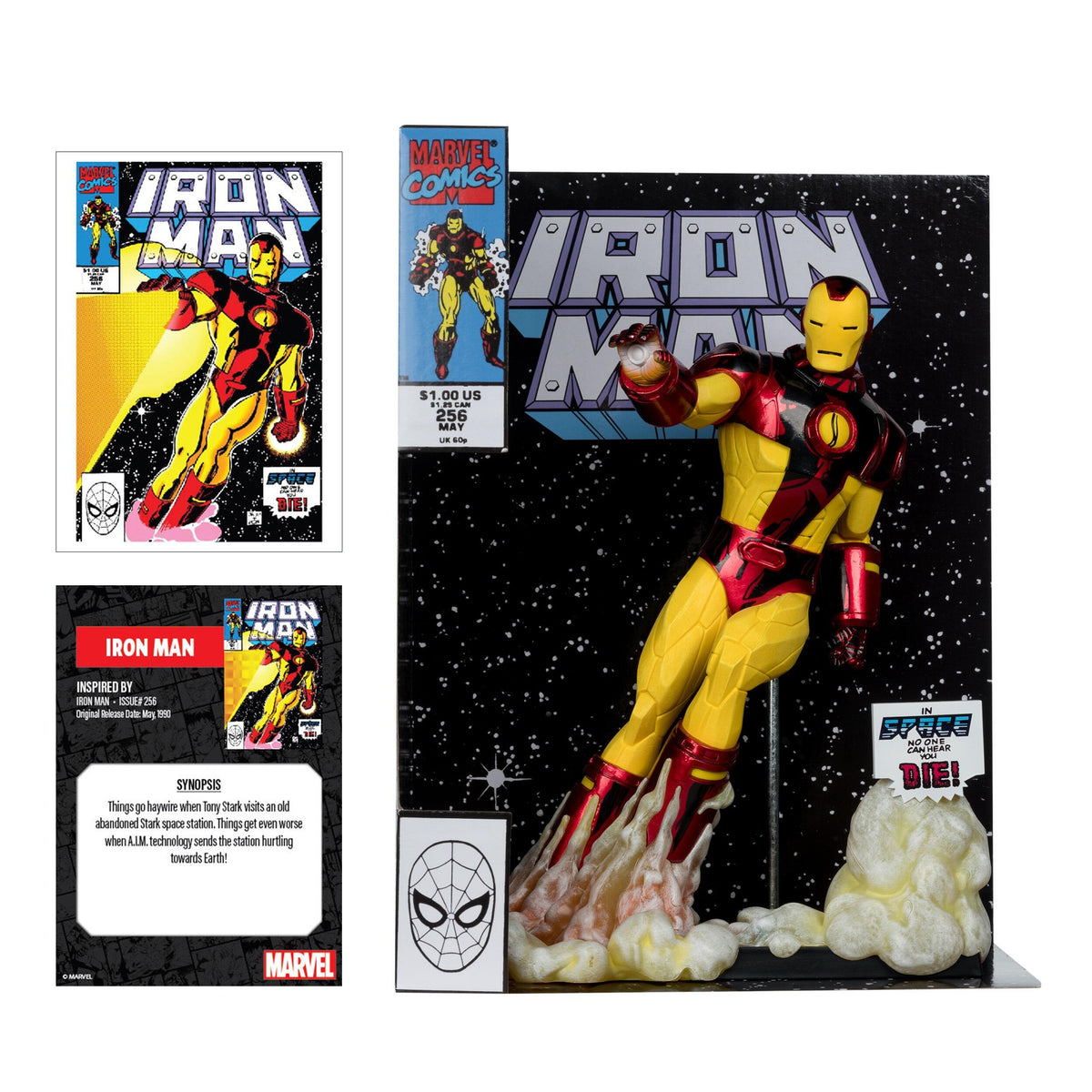 Marvel Collection 1:6th Scale Posed Figure Wave 4 - Iron Man (Iron Man #256)
